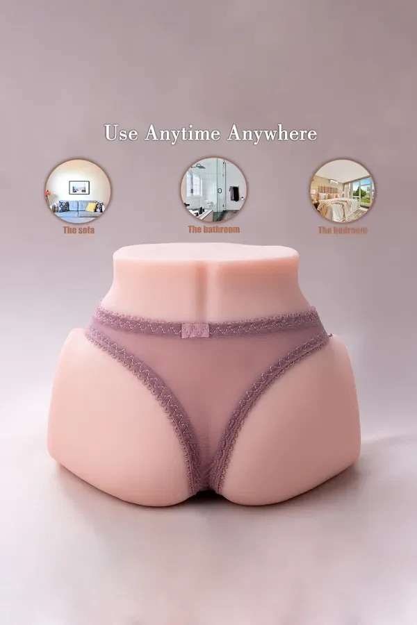 Vicky 4.4lb Torso Love Doll Vibrating Butt Yeloly Sex Doll Adult Toys view 6