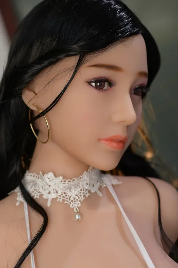 Emma TPE 6YE Doll Head 7# G Cup 152cm (4.99ft) Sex Dolls Tight Waist Blonde Love Doll Asian Real Dolls view 3