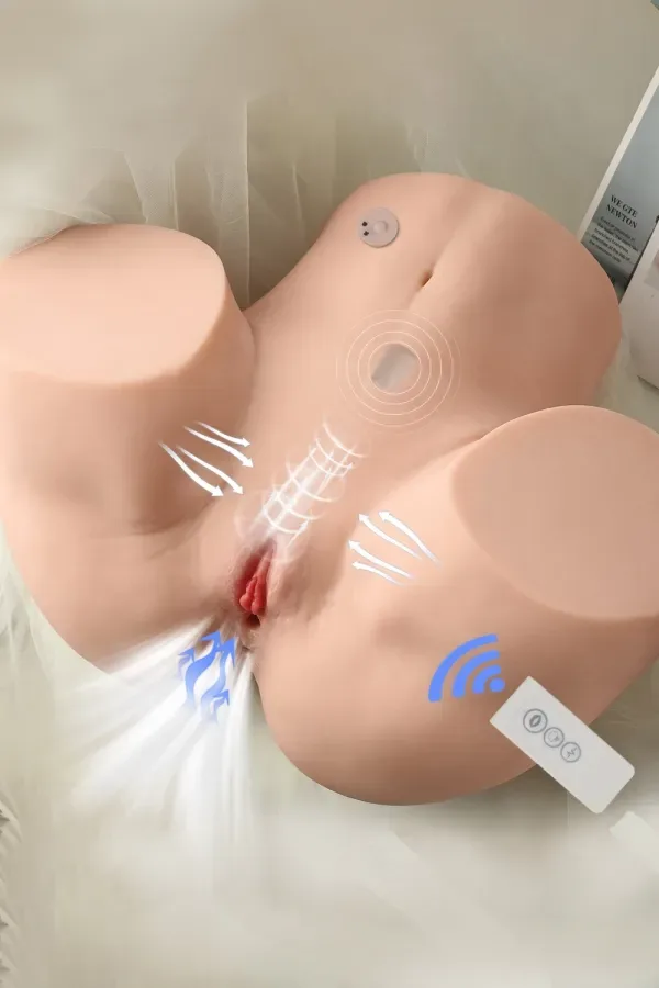 Kimberley Lifelike Butt Male MasturbatorAutomatic Sucking Function Torso Love Doll Pocket Pussy view 1