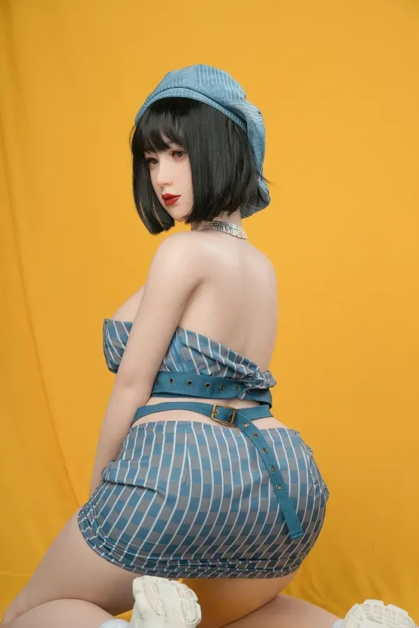 Mya 165cm D-cup GE04-2 Silicone ZELEX Sex Doll Sexy Stylish Short Hair Asian Love Dolls view 4