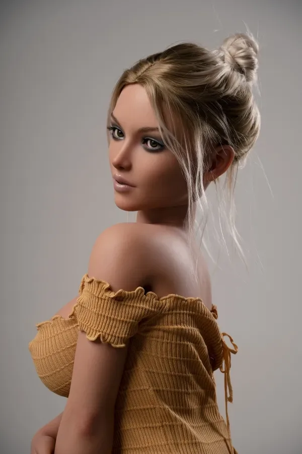 Zelex Dolls 165cm GE53 Head Silicone Sex Dolls Pretty European Blonde Milf Love Doll Slim Body F-cup Big Tits Real Doll Mirai view 4