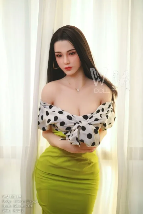 Poppy #70 WM Silicone Head Sex Doll 164cm D-cup Medium Breasts Real Life Sex Doll Asian Mature Looking Love Doll for Male view 2
