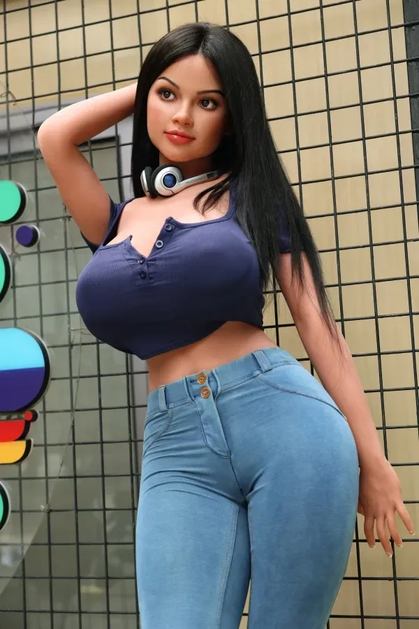 Katie TPE 153cm (5.02ft) H cup Sex Doll Head 159# DL Dolls Sweet Smile American Love Dolls Curvy Real Doll view 3
