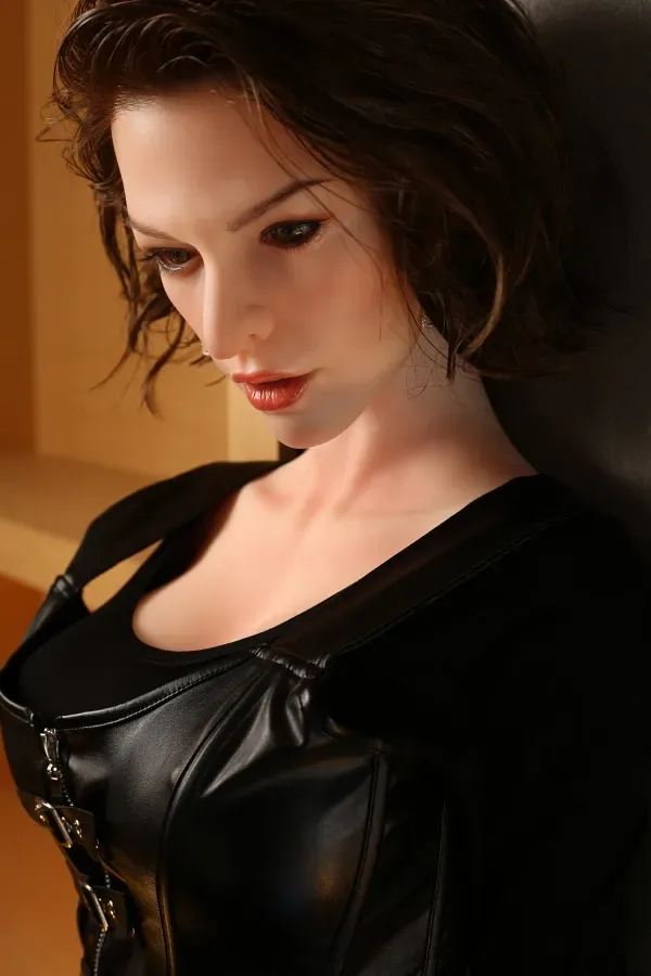Arden Silicone+Tpe Head 86 Mese Sex Doll 166cm (5.45ft) Short Hair Mature D Cup American Mom Love Doll view 8