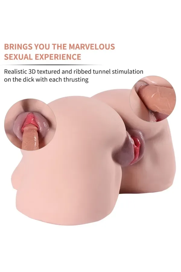 14.91lb Ass Sex Doll TPR 3D Torso Doggystyle Love Dolls Yeloly Masturbator Toys - Mod view 4