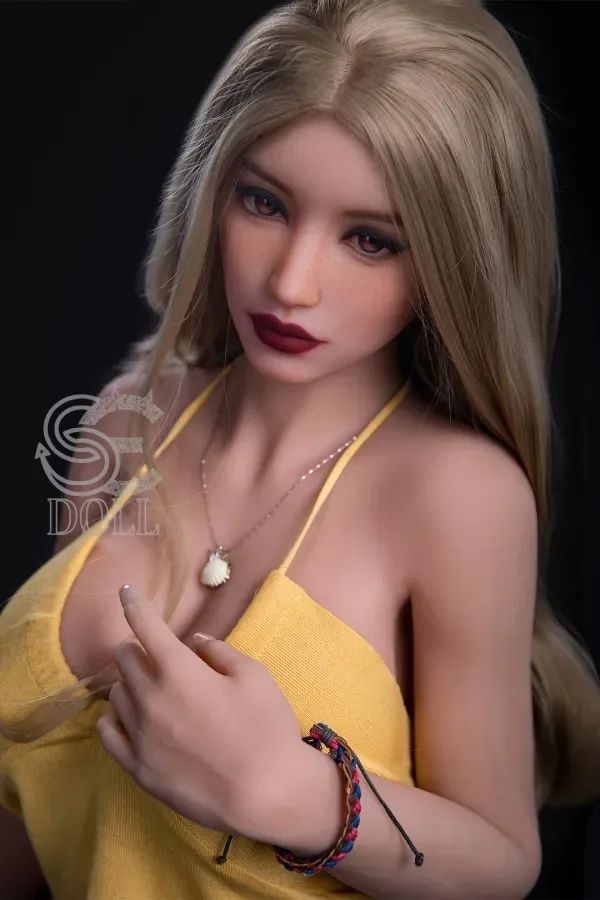 Amelia 161cm (5.28ft) Sex Dolls F Cup SE Doll Head 084 Mature Figure American Love Doll Blonde Real Dolls view 3