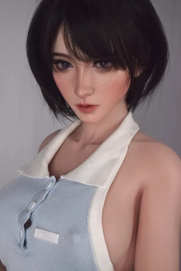 Silicone ElsaBabe Doll RHC021 165cm (5.41ft) M Size Boobs Sex Doll Charming Lips Adult Real Doll Neat Japanese Love Dolls Leila view 5