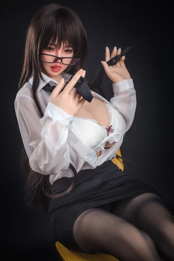 Sanhui Huge Tits Asian Sex Doll Coco 160cm H-cup #34 Head Silicone Real Dolls view 5