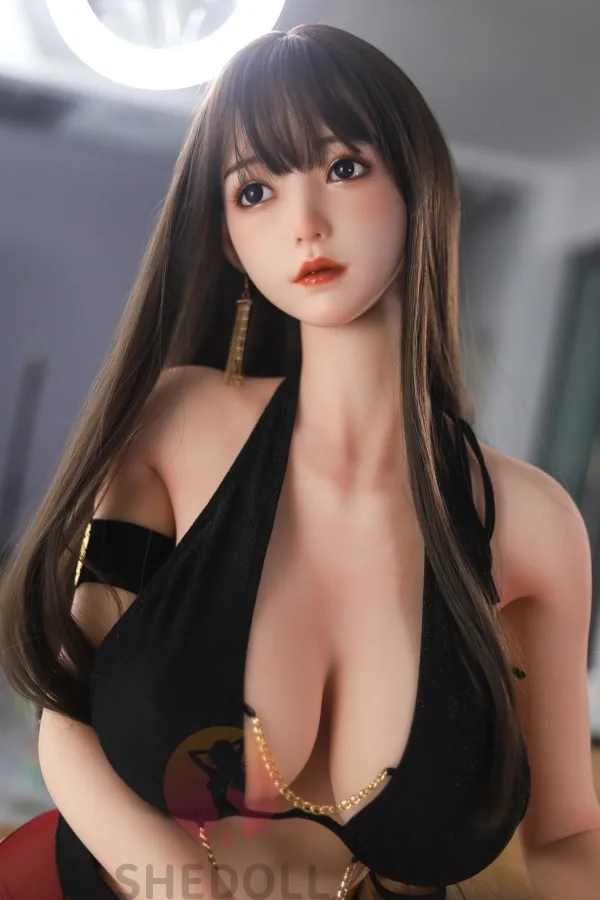 Rebecca 163cm H cup Sex Doll SHE Doll Radiant Skin Chinese Love Dolls Luxury Real Doll Hybrid Materials view 4