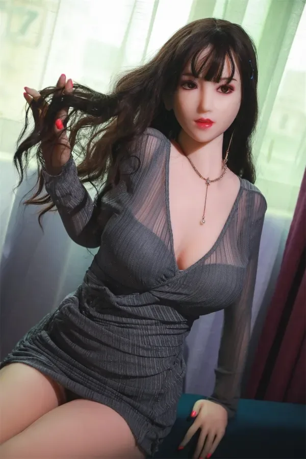 Reaistic #190 Head COS DOLL Sex Doll 165cm E-cup Asian Love Doll Mature Big Ttis Female Real Doll for Man - Aliana view 4