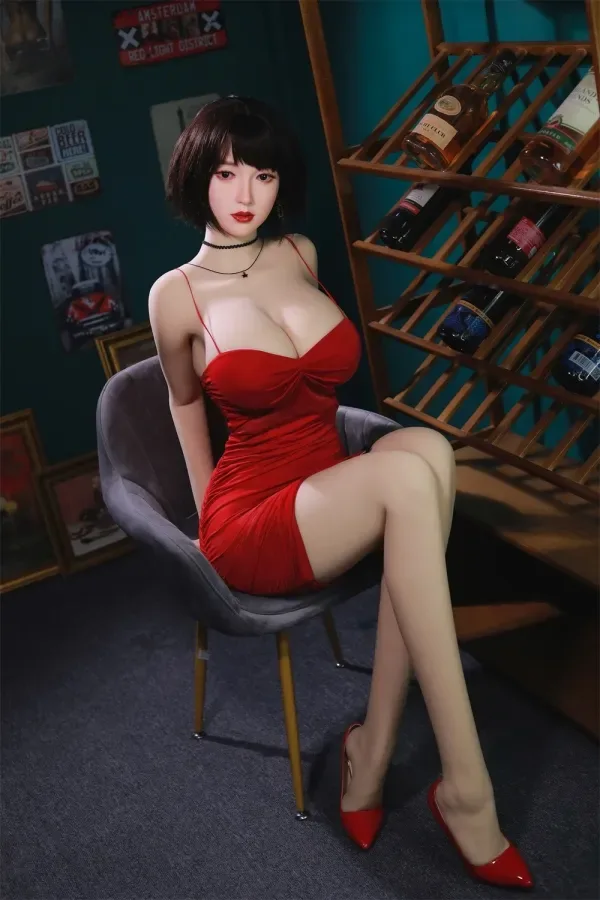 Harlow COS DOLL F-cup Sex Doll 168cm Silicone Head TPE Body Love Dolls Asian Real Dolls in Stock view 8