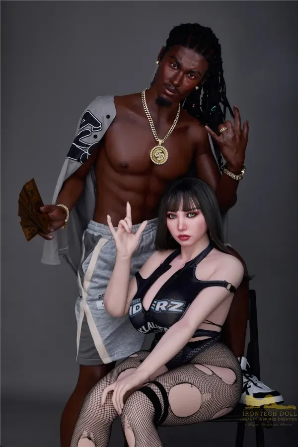 Aubrey Lifelike 170cm (5.58ft) Slender Waist Silicone Sex Doll Strong Muscle Love Dolls Real Man Looking Real Dolls Irontech Doll M7 view 7