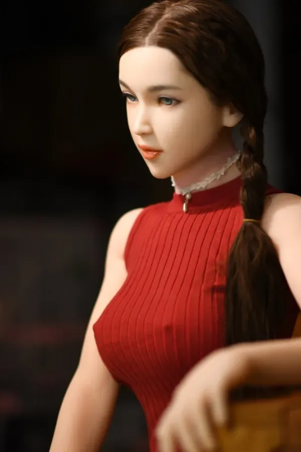 6YE 170cm Medium Round Breast Asian TPE Sex Doll with #97 Silicone Head Fair Skin view 2