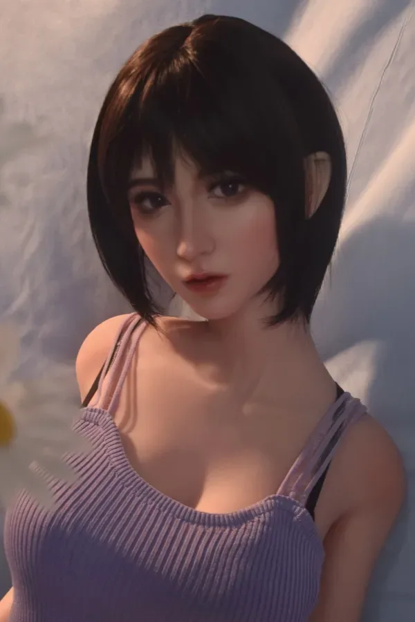 Silicone RHC021 ElsaBabe Doll 165cm (5.41ft) M Size Breast Sexdoll Sexy Eyes Adult Real Dolls Short Hair Asian Love Doll Nova view 8