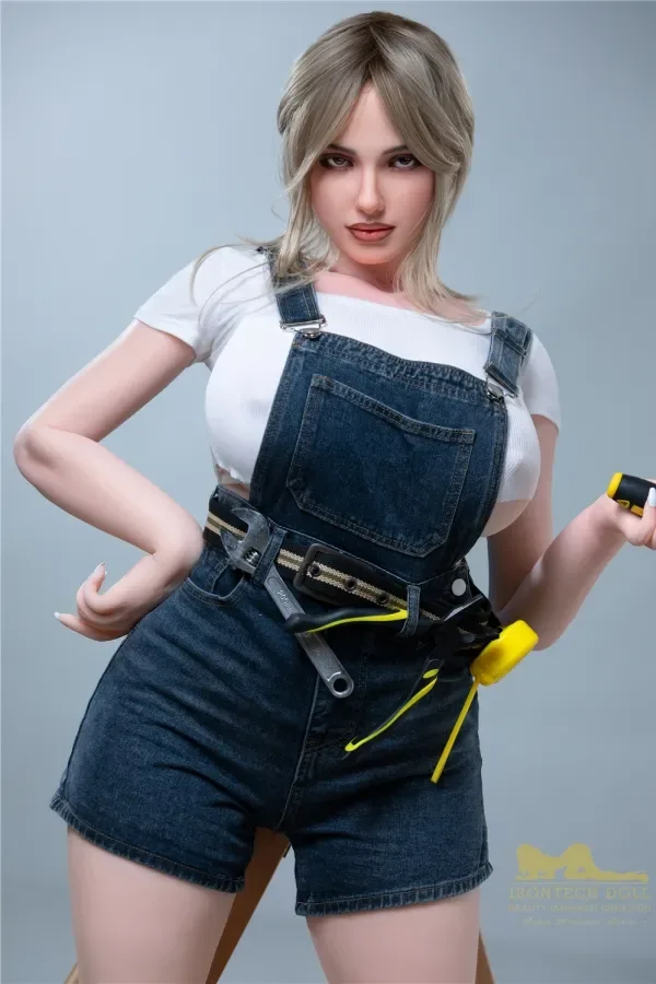 Irontech 160cm Silicone Fucking Sex Doll Sexy H-cup Huge Boobs Milf Love Doll Beautiful European Style BBW Real Doll Alyssa view 5