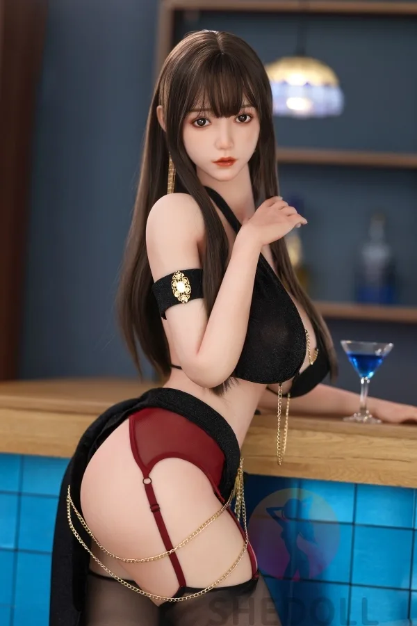 Rebecca 163cm H cup Sex Doll SHE Doll Radiant Skin Chinese Love Dolls Luxury Real Doll Hybrid Materials view 8