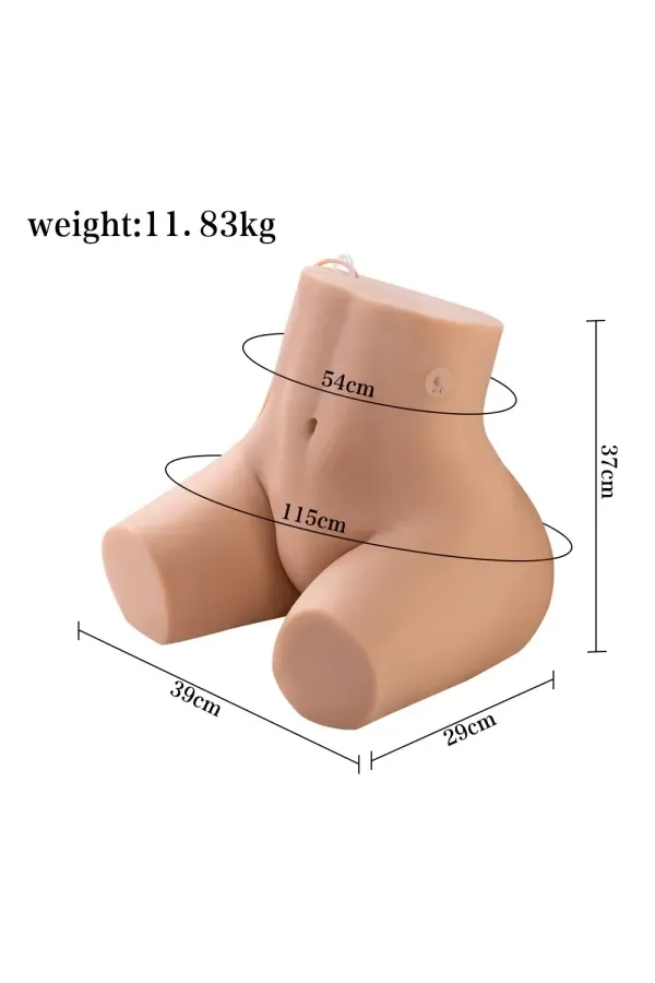 26.08lb Torso Lovedoll Sucking Buttock Sex Doll Yeloly Adult Products - Phoebe