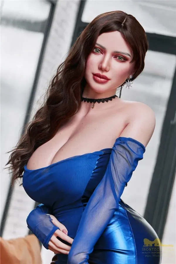 Full Size 162cm American Sex Doll S13 Irontech Silicone Sex Doll Sexy Huge Boobs Real Doll - Macha view 2