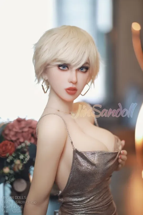 Zariyah Graceful Body TPE WM Doll 164cm(5.38ft) D-cup Sex Doll Smooth Skin European Love Doll Charming Eyes Curvy Real Dolls view 8