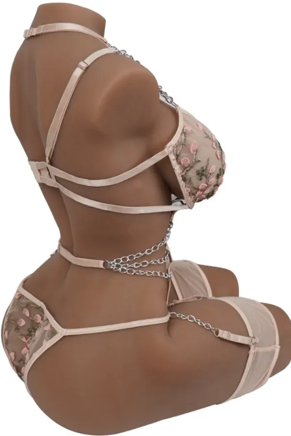 Aurora Tantaly Sex Doll 54lb TPE Wheat 3.0 Anime Love Doll Slender Half Body Real Dolls view 3