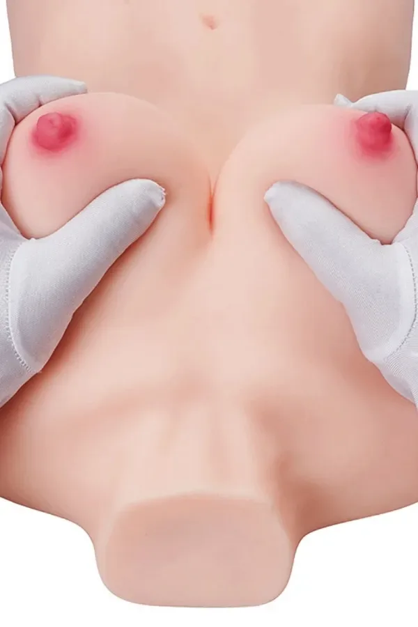 Jessica Tantaly Torso Doggy Style Sex Doll 13.2lb TPE Fair 2.0 Love Dolls Round Boobs Titty Lovedolls For Beginner view 6