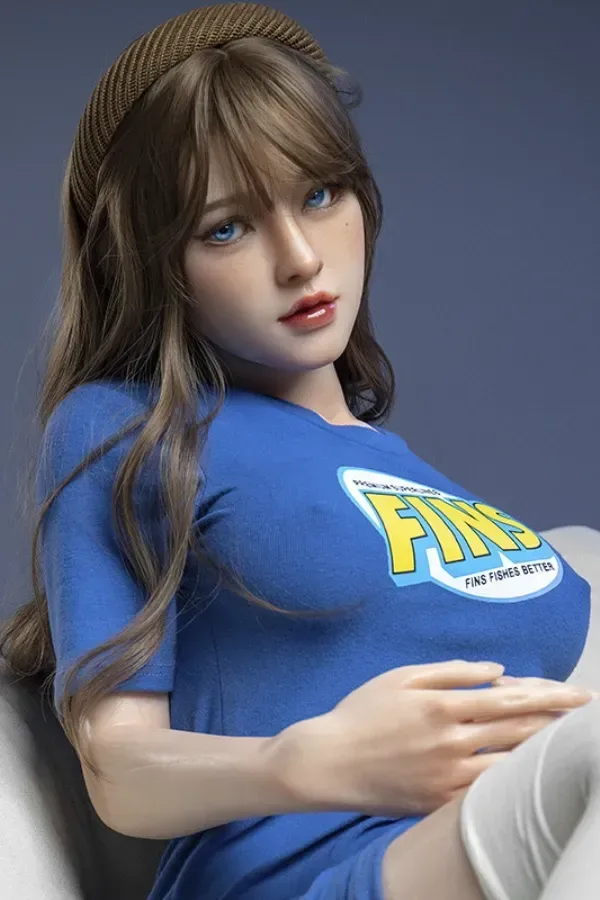 Hailey JY Doll Silicone 160cm (5.25ft) C cup Sex Doll Blue Eyes Adult Real Dolls Medium Breast American Love Doll view 4