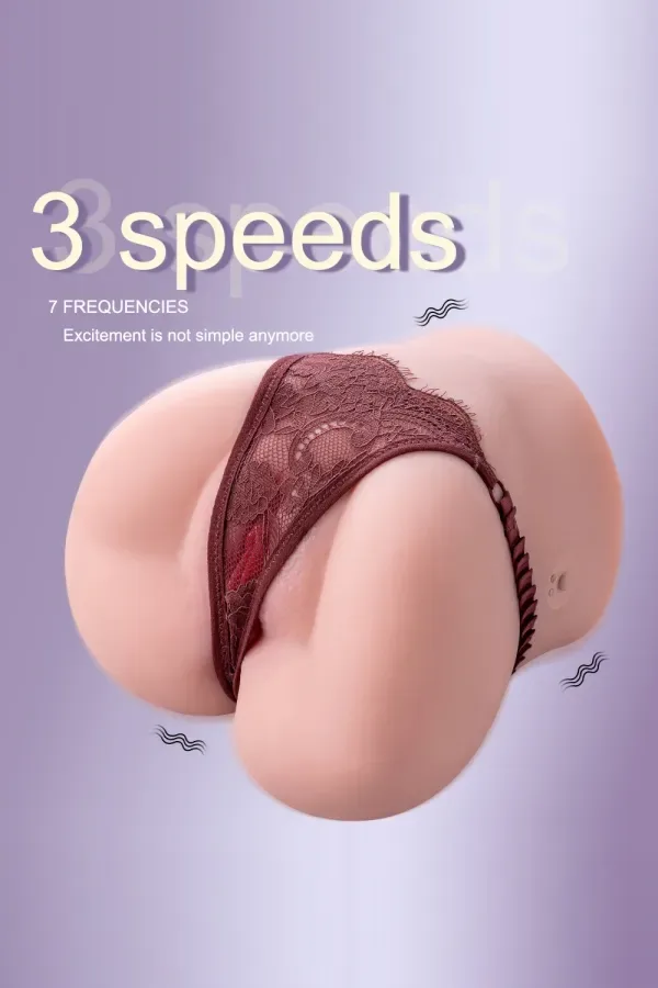Yeloly 5.73lb Ass Sex Doll Vibrating Torso Real Dolls Masturbation Toys - Ray view 4