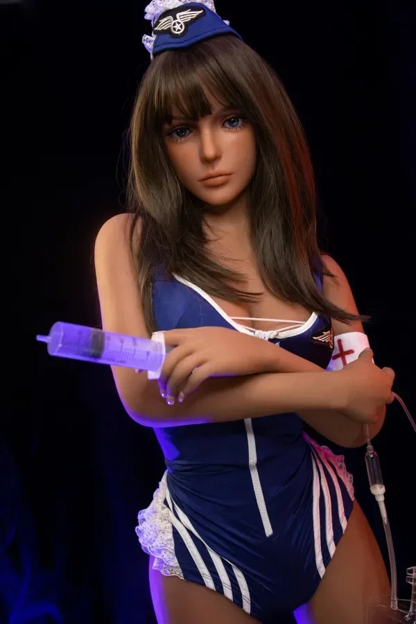 #40 AIBEI Sex Doll Flynn 158cm C-cup High Quality Love Doll with Brown Skin view 2