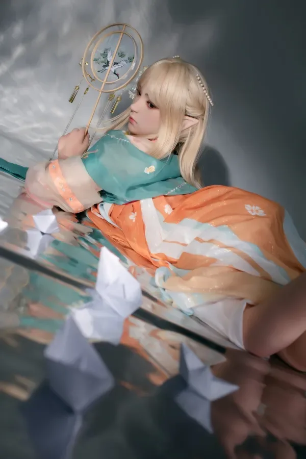 Bezlya 160cm Silicone Head TPE Body Hybrid Sex Dolls Sweet Blonde Elf Love Doll B-cup Small Tits Slender Real Doll Penny view 6