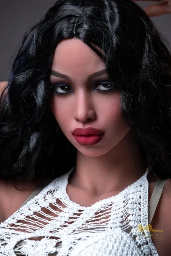 171cm Brown Skin Irontech Sex Doll Sexy D-cup Medium Chest American Mom Love Doll Slender Mature Real Doll Evie