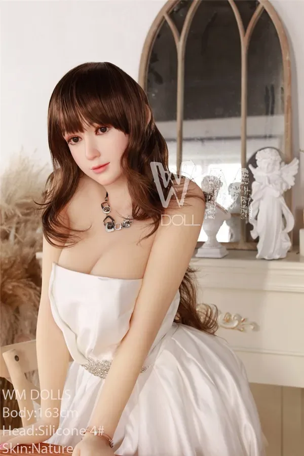 Rylee 163cm C-cup 4# Silicone Head TPE Body WM Love Dolls Pretty Japanese Milf Sex Doll view 2
