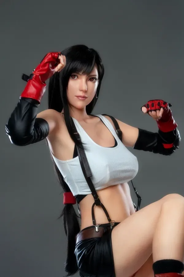 Tifa Lockhart Sex Doll Head No.15 Silicone E Cup 168cm (5.51ft) Real Dolls Slender Waist Adult American Sex Dolls view 5