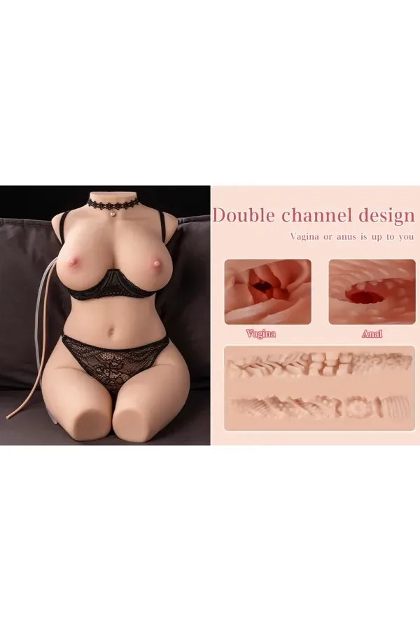 Miah - Sucking 20.21lb Yeloly Half Body Sex Doll Adult Products Torso Sex Dolls view 5
