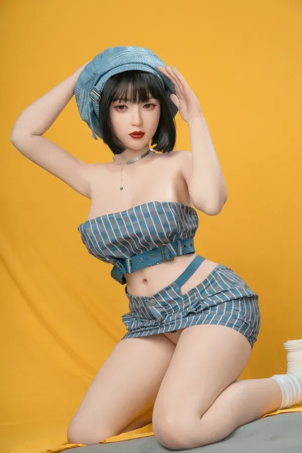 Mya 165cm D-cup GE04-2 Silicone ZELEX Sex Doll Sexy Stylish Short Hair Asian Love Dolls view 5