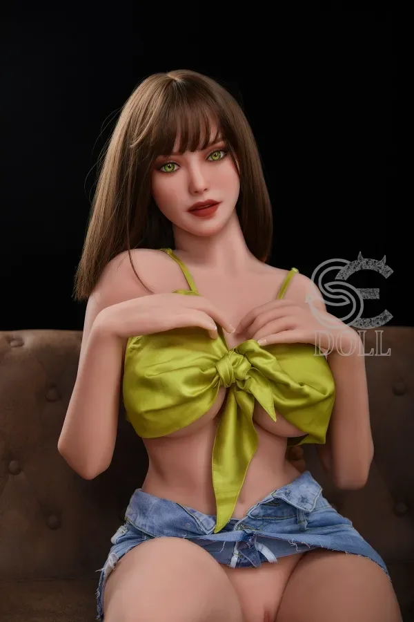 Grace 157cm H-cup #020 Head Light Tan Skin SE Real Doll Sexy H-cup Huge Breasts TPE Sex Dolls view 6