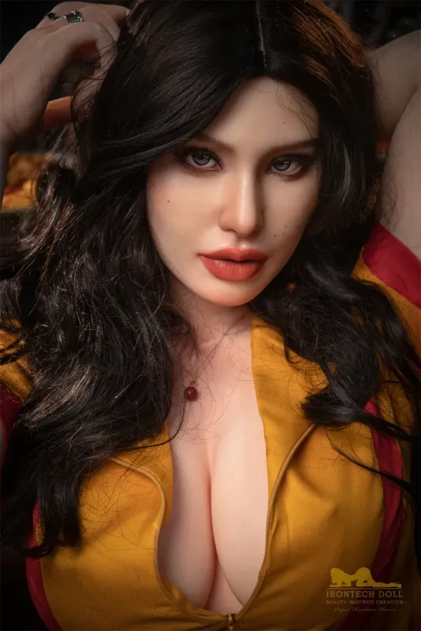 Max Silicone S19 Head Irontech Dolls 164cm (5.38ft) E Cup Sexdoll Toned Arms Cosplay Real Dolls Stunning American Love Doll view 1