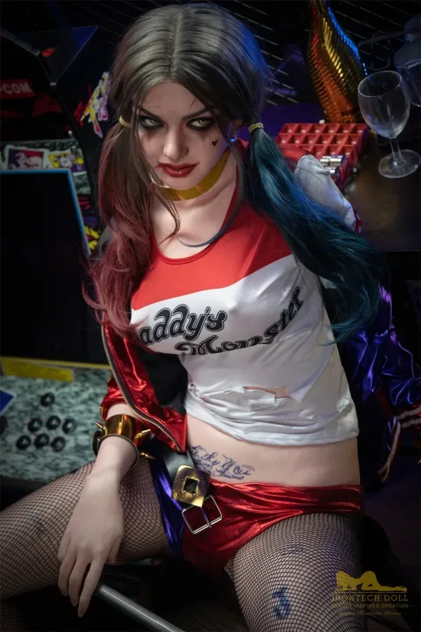 Harley Silicone 166cm (5.45ft) C Cup Sex Doll Charming S27 Head Irontech Doll Devil Makeup American Love Dolls Cosplay Real Doll view 2