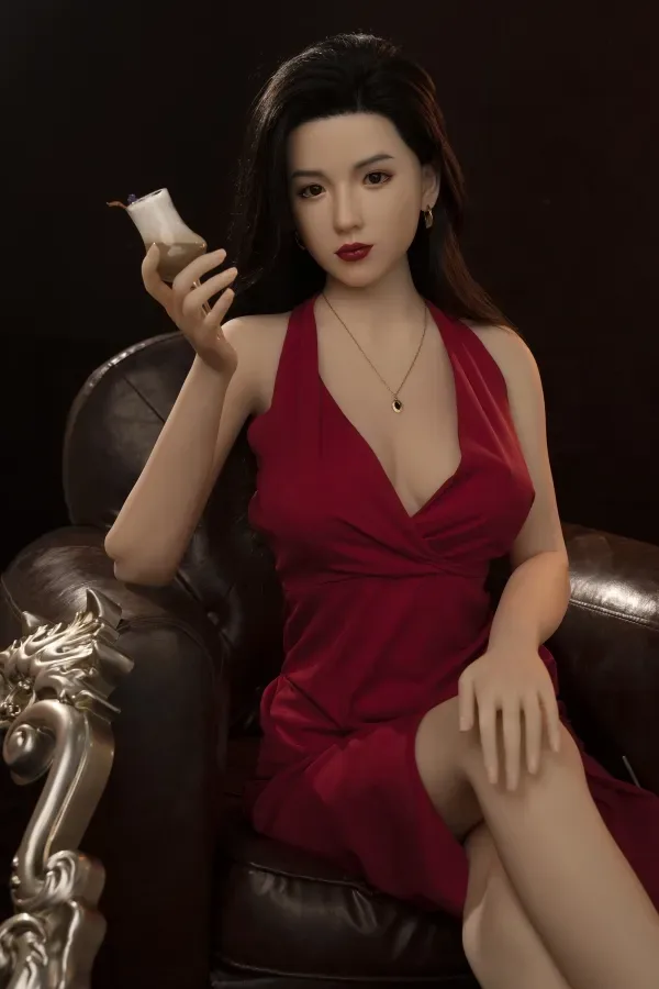 Charlotte AXB Doll GE90 166cm (5.45ft) Black Hair Silicone Head Sex Dolls Erotic C cup Love Doll Mature Real Dolls view 5