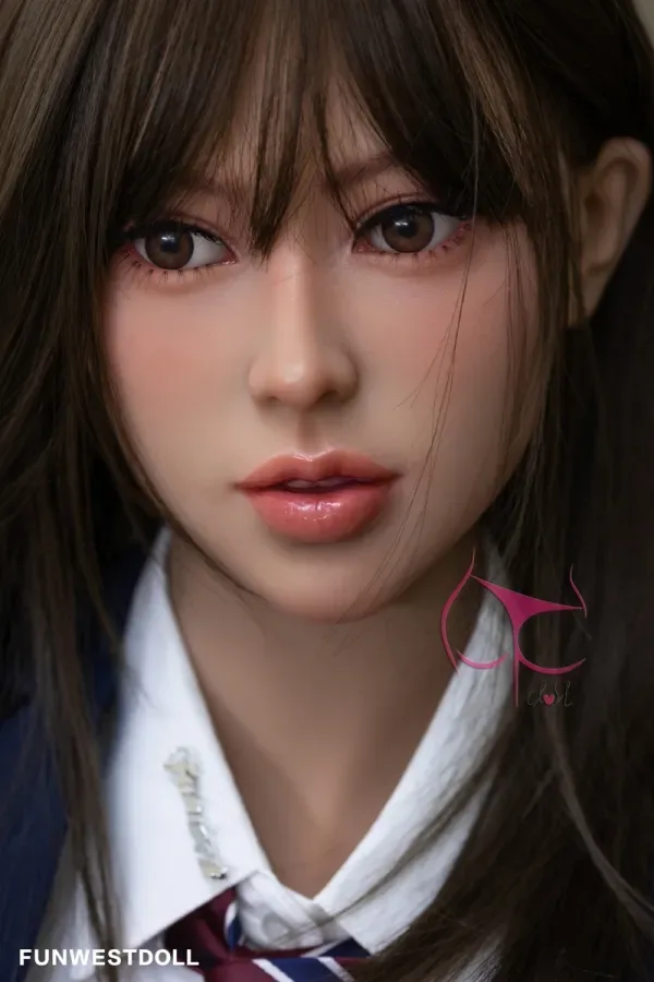 Lucy TPE Funwestdoll #032 Head C Cup 165cm (5.41ft) Sex Dolls Jk Uniform Curvy Love Doll Erotic Pose Asian Real Dolls view 2