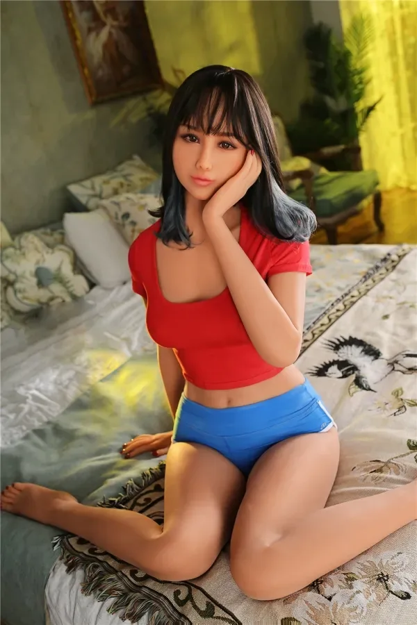 Alessia TPE 168cm (5.51ft) Sex Dolls #74 Irontech Doll Black Hair Eleglant Asian Love Doll Slender C Cup Real Doll view 5