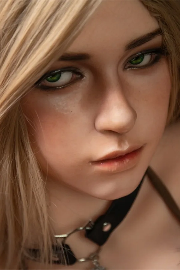 Alice 163cm B cup Sex Doll Irontech Doll S38 Deep Eyes European Love Dolls Blonde Real Doll Silicone Materials view 5