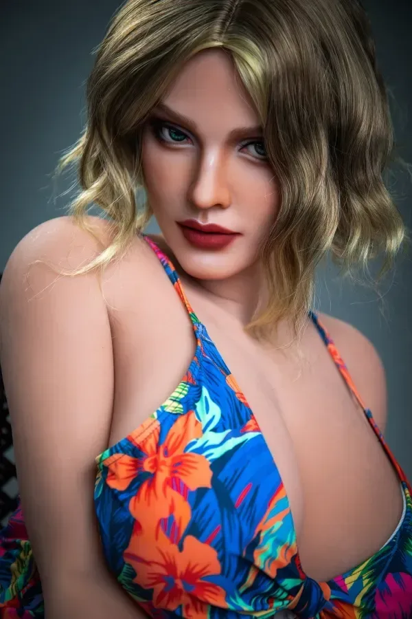 Yana 162cm (5.31ft) TPE Sexdolls I cup Huge Boobs JY Doll Golden Curly Hair European Love Doll Blonde Realdolls view 2
