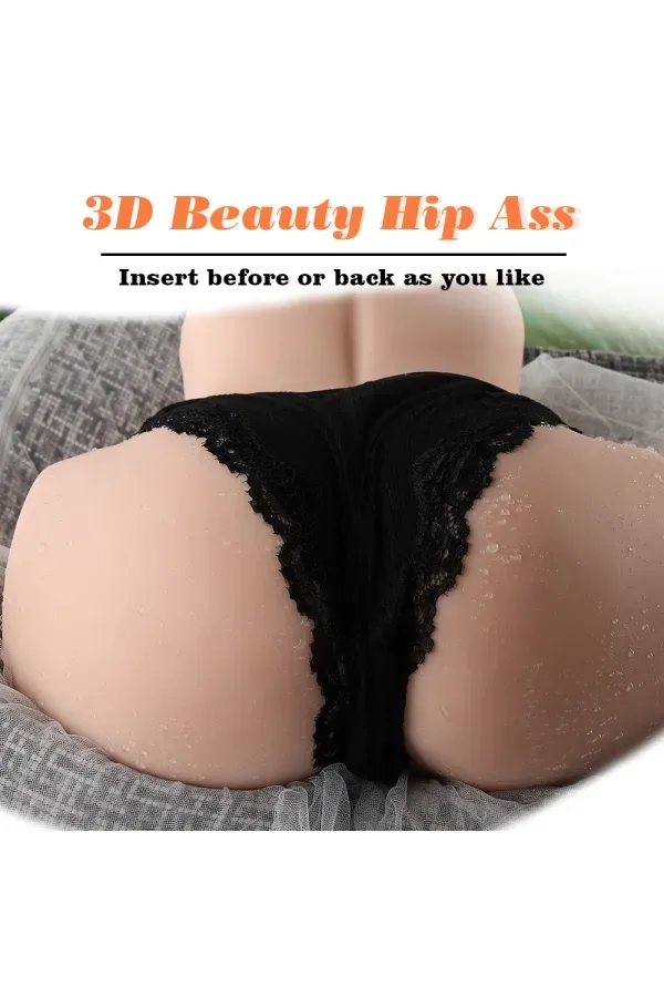 Yeloly 17.40lb Big Ass Sex Doll Real Size Torso Real Dolls Pocket Pussy - Ruby view 2