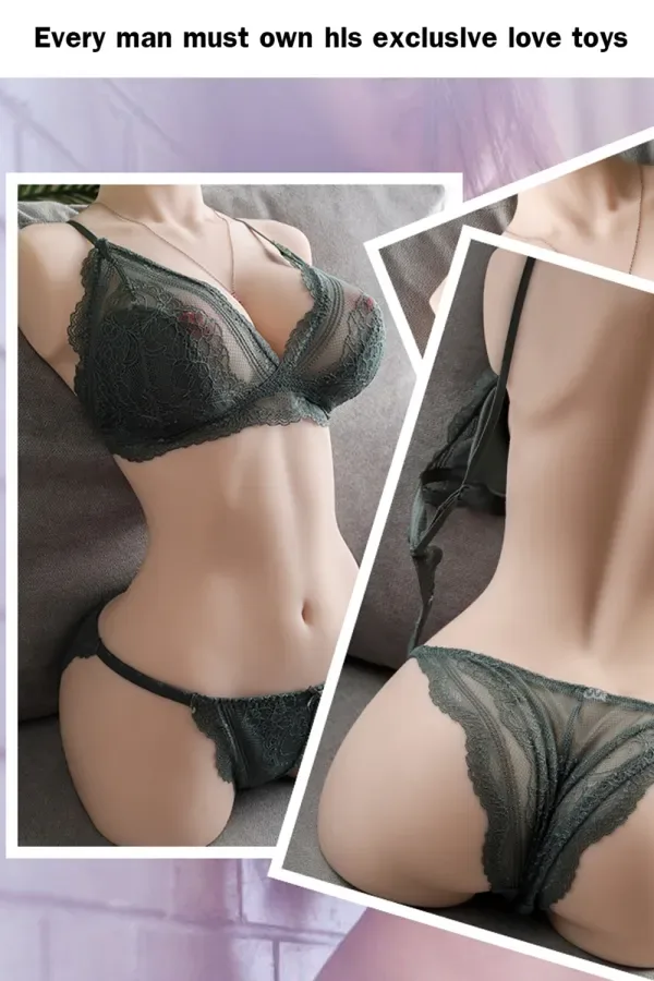 Full Size 19.16lb Half Body Sex Doll Yeloly Fixed Vagina Torso Love Dolls - Hermensa view 1
