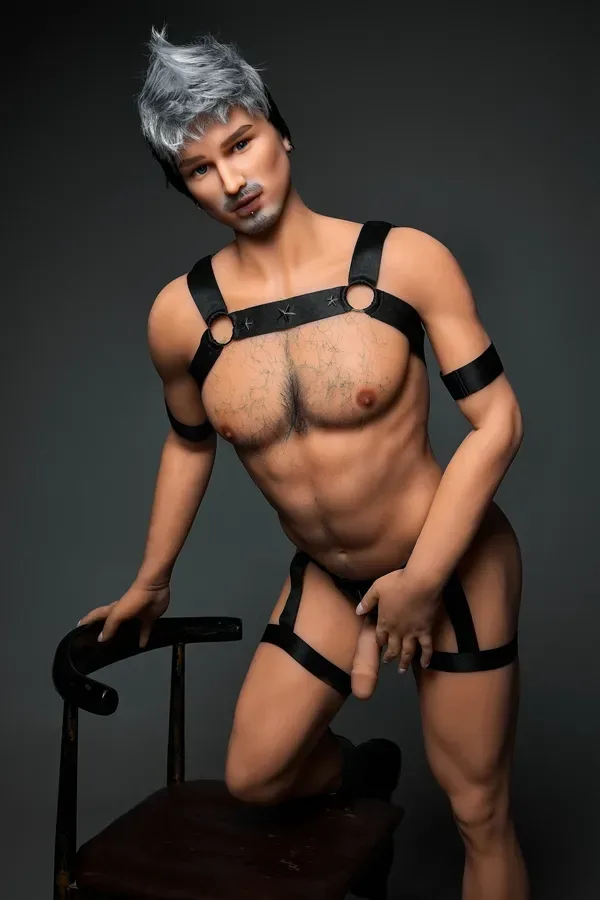 Kevin 175cm TPE Irontech Doll American Muscular Mature Love Doll for Women view 4