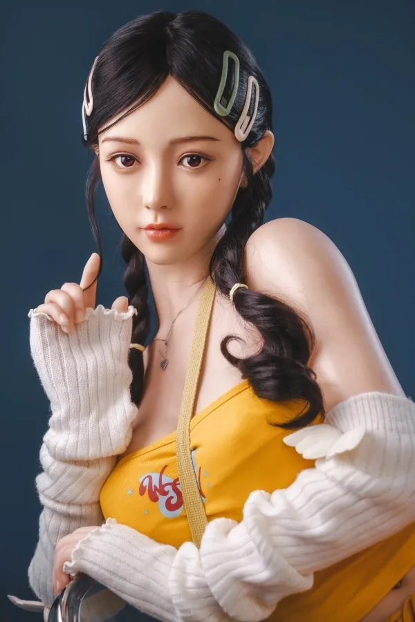 Memphis Silicone Sanmu Doll S58 E Cup 160cm(5.25ft) Sex Dolls Sweet Face Big Boobs Love Doll Radiant Skin Asian Real Dolls view 2