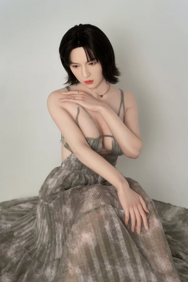Emma E-cup GE123_1 ZELEX Doll Short Hair Silicone Sex Dolls 170cm Real Doll Big Boobs Asian Love Doll view 4