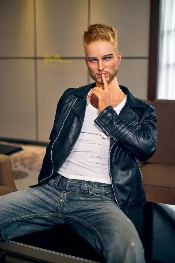 Soren - Irontech Silicone Male Sex Doll 176cm Tan Skin Strong Muscle European Handsome Love Doll for Women view 8