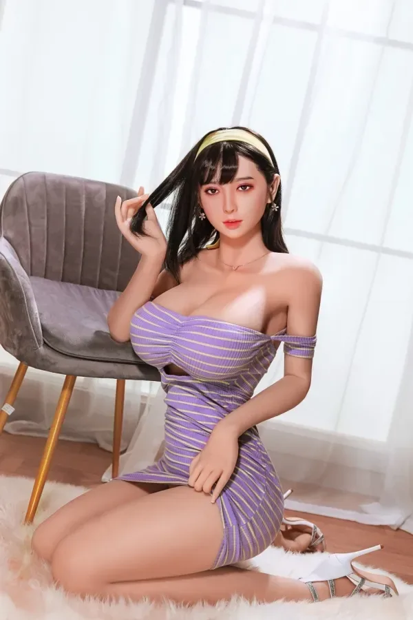 Lifelike COS Real Doll Soleil 168cm Sex Doll F-cup Hybrid Love Dolls Long Hair Japanese Real Doll view 5