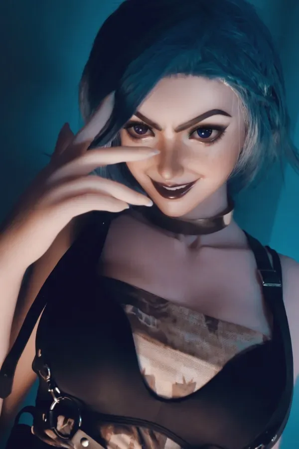 Kinsley Clark S-XXL Breasts AHC007-L Head ElsaBabe Doll Smoky Makeup Anime Silicone Sex Dolls 165cm Short Hair Real Doll Curvy American Love Doll view 6